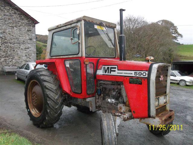 Massey Ferguson 590 Tractor at Ella Agri Tractor Sales Mid and West Wales